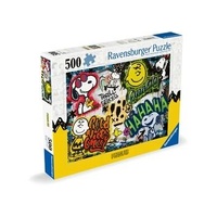 Ravensburger Puzzle 500pc - Peanuts Graffiti
