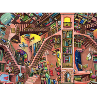 Ravensburger Puzzle 500pc - Ludicrous Library