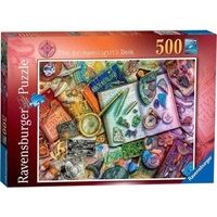 Ravensburger Puzzle 500pc - The Archaeologist's Desk
