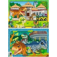 Ravensburger Puzzle 2x24pc - Jurassic World Explorers