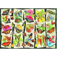 Ravensburger Puzzle 1000pc - Tropical Butterflies