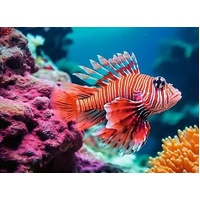 Ravensburger Puzzle 500pc - Red Lionfish