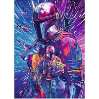Ravensburger Puzzle 500pc Large Format - Star Wars Hyperspace Collection The Mandalorian
