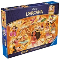 Ravensburger Puzzle 1000pc - Lorcana Glimmers of the Realm: Amber