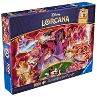 Ravensburger Puzzle 1000pc - Lorcana Glimmers of the Realm: Ruby
