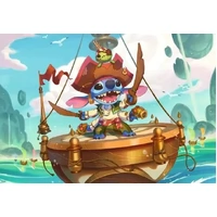 Ravensburger Puzzle 300pc - Lorcana Stitch Alien Buccaneer