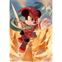 Ravensburger Puzzle 300pc - Lorcana Mickey Mouse Brave Little Tailor