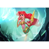 Ravensburger Puzzle 300pc - Lorcana Ariel Sonic Warrior