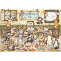 Ravensburger Puzzle 1000pc - Crazy Cats at the Wi
