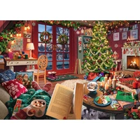 Ravensburger Puzzle 1000pc - My Haven No. 14: Christmas Cabin