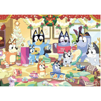 Ravensburger Puzzle 24pc - Bluey Christmas Giant Floor Puzzle