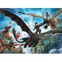 Ravensburger Puzzle 150pc XXL - How To Train Your Dragon Dragons & Heroes