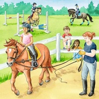 Ravensburger Puzzle 3 x 49pc - A Day at the Stables