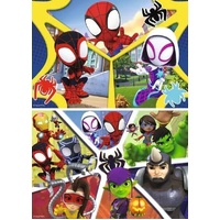 Ravensburger Puzzle 2x24pc - Marvel Spidey and His Amazing Friends