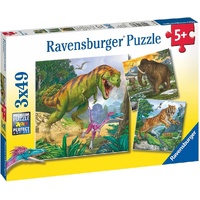 Ravensburger Puzzle 3 x 49pc - Primeval Ruler