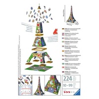 Ravensburger 3D Puzzle 216pc - La Tour Eiffel Love Edition