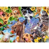Ravensburger Puzzle 200pc XXL - Funny Farmyard Friends