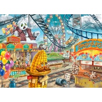 Ravensburger Puzzle 368pc - Escape Amusement Park Plight