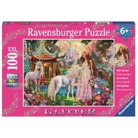 Ravensburger Puzzle 100pc XXL - Princess With Unicorn