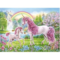 Ravensburger Puzzle 100pc XXL - Magical Unicorns