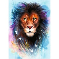 Ravensburger Puzzle 1000pc - Majestic Lion