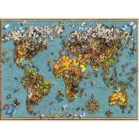 Ravensburger Puzzle 500pc - World of Butterflies
