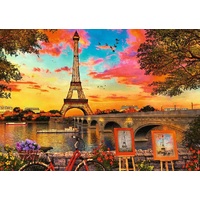 Ravensburger Puzzle 1000pc - The Banks of the Seine