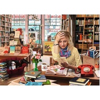 Ravensburger Puzzle 1000pc - The Bemused Bookseller