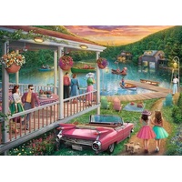 Ravensburger Puzzle 300pc Large Format - Summer at the Lake