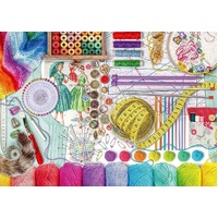 Ravensburger Puzzle 500pc Large Format - Needlework Station