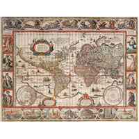 Ravensburger Puzzle 2000pc - Map Of World From 1650