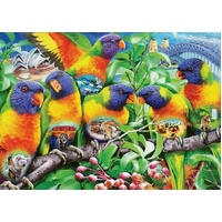 Ravensburger Puzzle 1000pc - Land of the Lorikeet