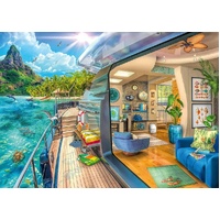 Ravensburger Puzzle 1000pc - Tropical Island Charter