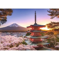 Ravensburger Puzzle 1000pc - Mount Fuji Cherry Blossom View