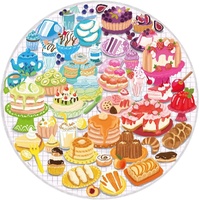 Ravensburger Puzzle 500pc - Circle of Colours Desserts