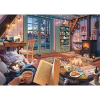 Ravensburger Puzzle 300pc Large Format - Cozy Retreat