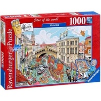 Ravensburger Puzzle 1000pc - Fleroux Cities of the World Venezia