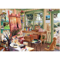 Ravensburger Puzzle 1000pc - My Haven No. 11 The Artist's Shed