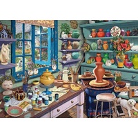Ravensburger Puzzle 1000pc - My Haven No 3 The Pottery Shed 