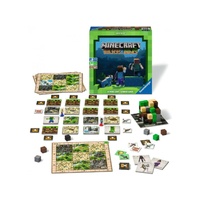 Ravensburger - Minecraft Builders and Biomes Board Game