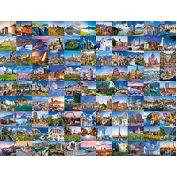 Ravensburger Puzzle 2000pc - 99 Places in Europe