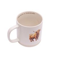 Splosh Rustic Meadow Mug - Highland Cow