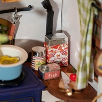 Rolife Wooden Model - DIY Miniature House Flavour Kitchen