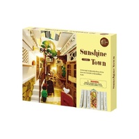 Rolife Wooden Model - DIY Miniature House Book Nook Sunshine Town