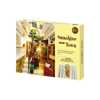 Rolife Wooden Model - DIY Miniature House Book Nook Sunshine Town