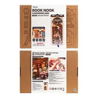 Rolife Wooden Model - DIY Miniature House Book Nook Arcade Dating