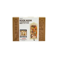 Rolife Wooden Model - DIY Miniature House Book Nook Floral Corner