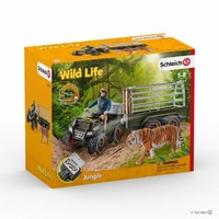 Schleich Wild Life - Quad Bike with Trailer and Ranger