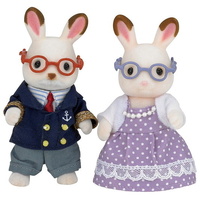 Sylvanian Families - Chocolate Rabbit Grandparents