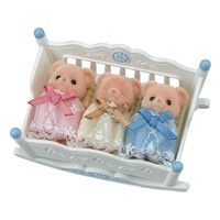 Sylvanian Families - Biscuit Bear Sleepy Triplets